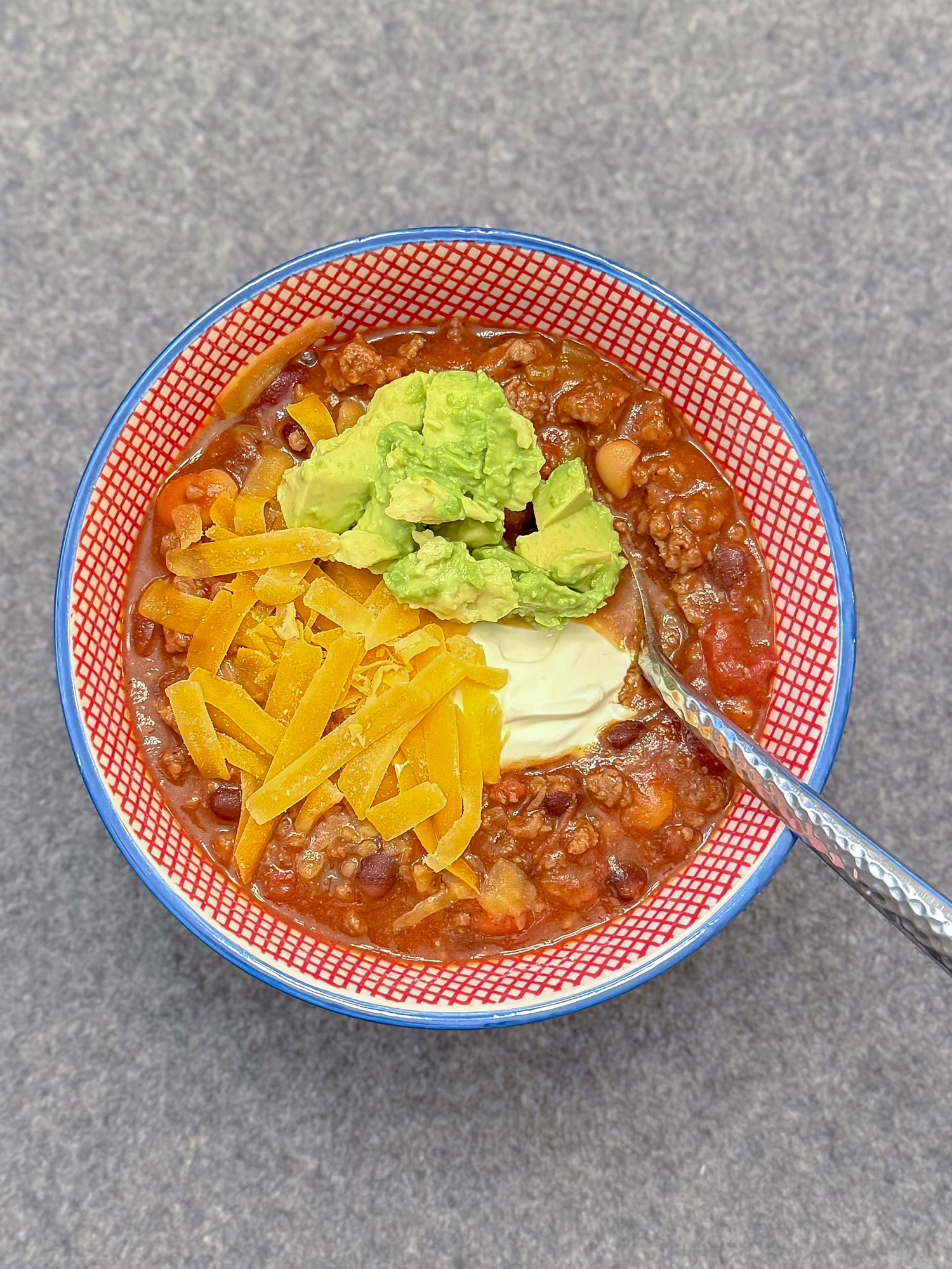 Sausage and Beef Chili with Beans
