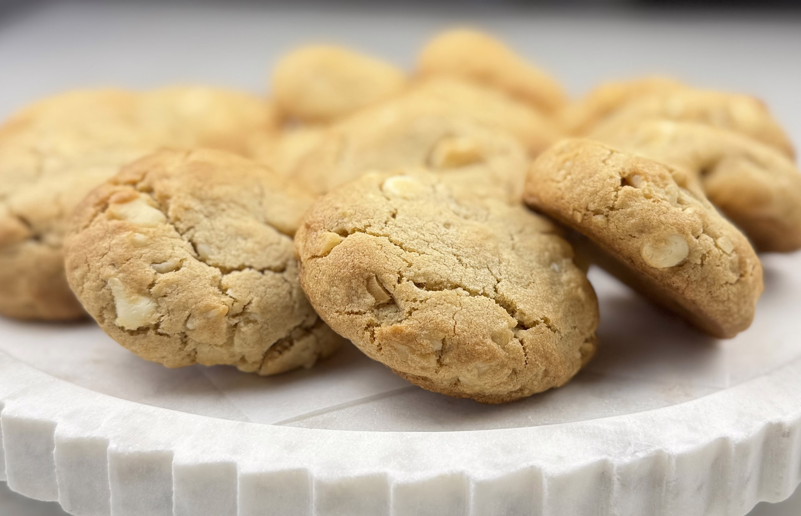 White Chocolate Macadamia Nut Cookies